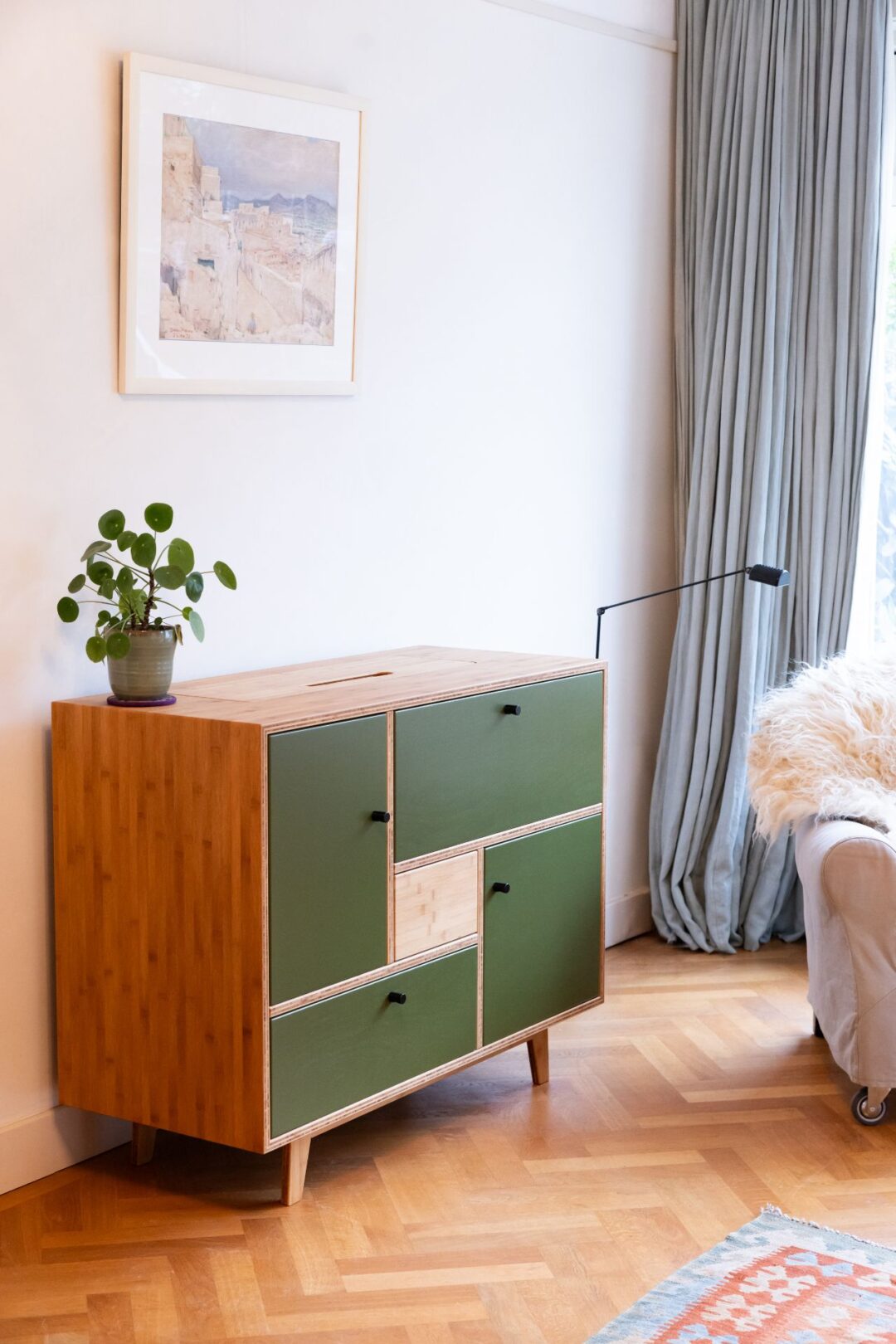 Tv en audiomeubel De Bilt